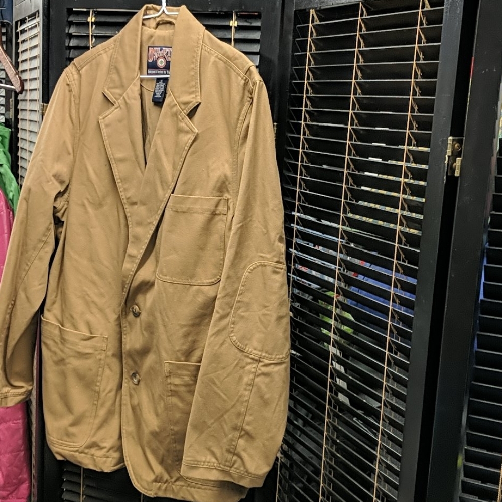 Duluth Trading Company utility Blazer jacket Mens Medium